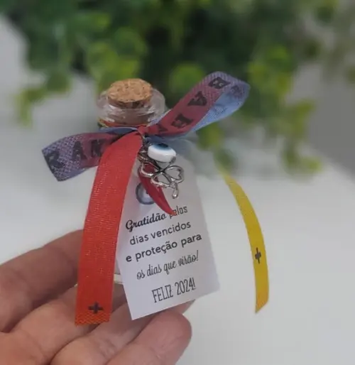 Lembrancinha Aniversário Casamento Sal Grosso Boas Energias