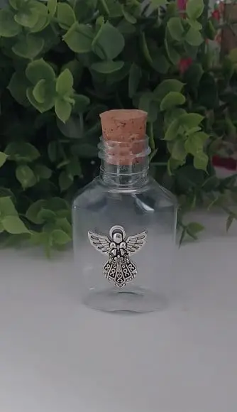 Lembrancinha Batizado Porta Água Benta Anjo