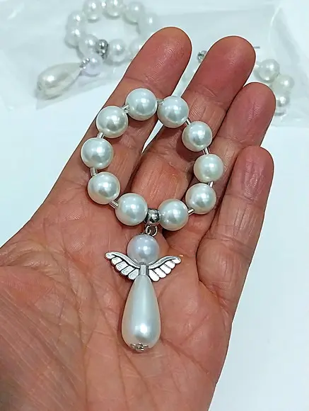20 Mini Terço Lembrança Batizado Crisma Primeira Comunhão