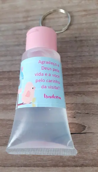 Álcool Gel Chaveiro Nascimento