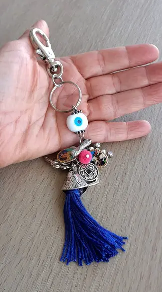 Chaveiro Patuá Olho Grego