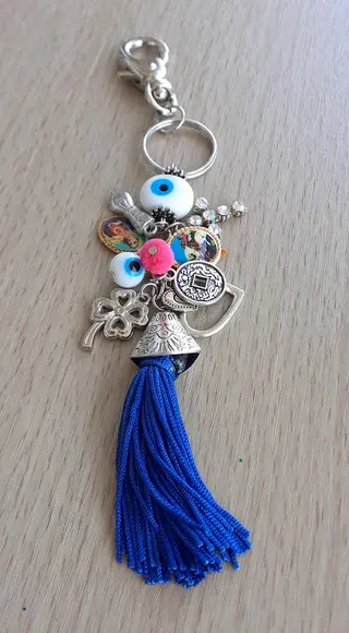 Chaveiro Patuá Olho Grego
