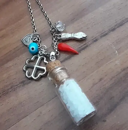 Colar Sal Grosso Patuá