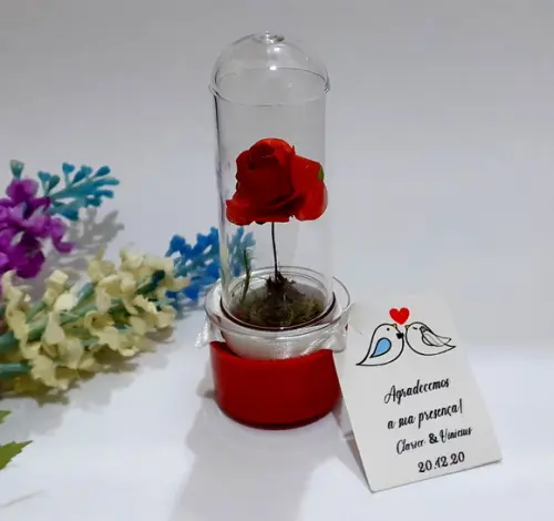 Kit 10 Lembrancinha Flor Eterna II
