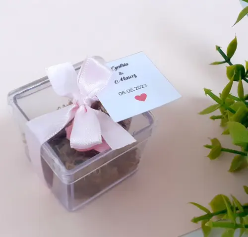 Lembrança Mini Terrário Perfumado
