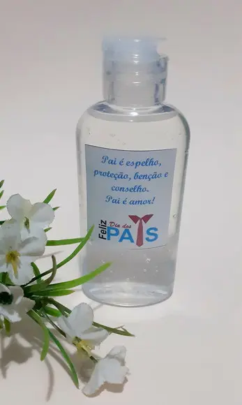Lembrancinha Álcool Gel Dia dos Pais