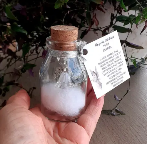 Lembrancinha Anjo do Signo no Potinho
