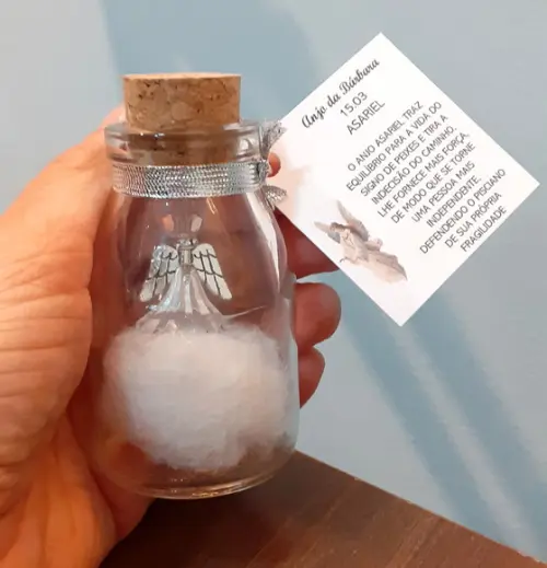 Lembrancinha Anjo do Signo no Potinho