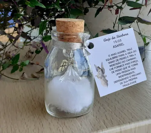 Lembrancinha Anjo do Signo no Potinho