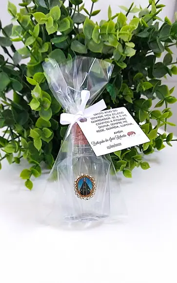 Lembrancinha Batizado Porta Água Benta Santo Expedito