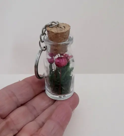 Lembrancinha Casamento Aniversario Chaveiro Mini Terrário
