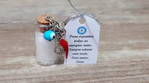 Lembrancinha Casamento Aniversario Chaveiro Patuá