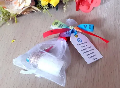 Lembrancinha Casamento Aniversário Chaveiro Patuá
