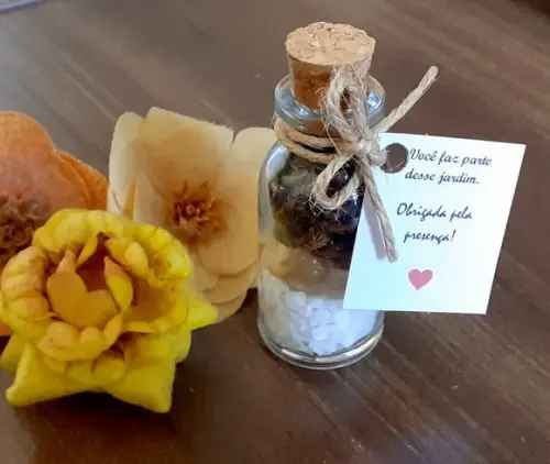 Lembrancinha Casamento Aniversario Mini Terrário Vivo