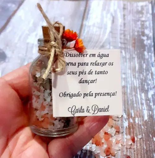 Lembrancinha Casamento Escalda Pés Efervescente 30grs