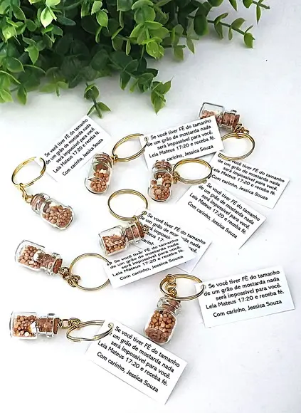 Lembrancinha Casamento Mini Chaveiro