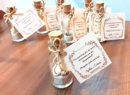Lembrancinha Casamento na Praia