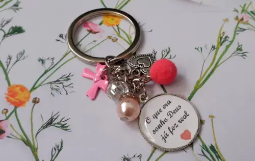 LEMBRANCINHA CHAVEIRO PERSONALIZADO