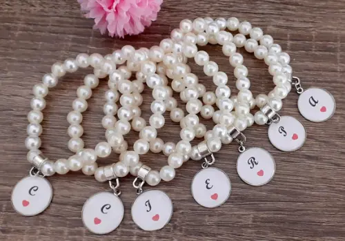 Pulseira de Pérolas para Madrinhas