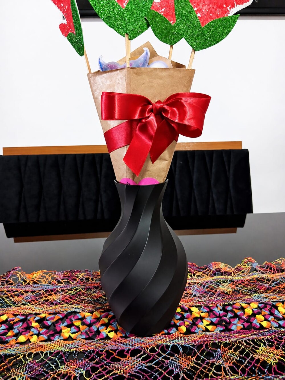 Vaso para flores 3D