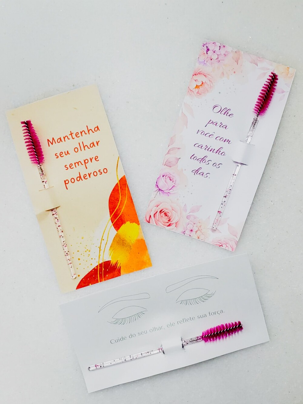 Card para Escovinha de Cílios Lash Design Mimo Brinde – Arquiv