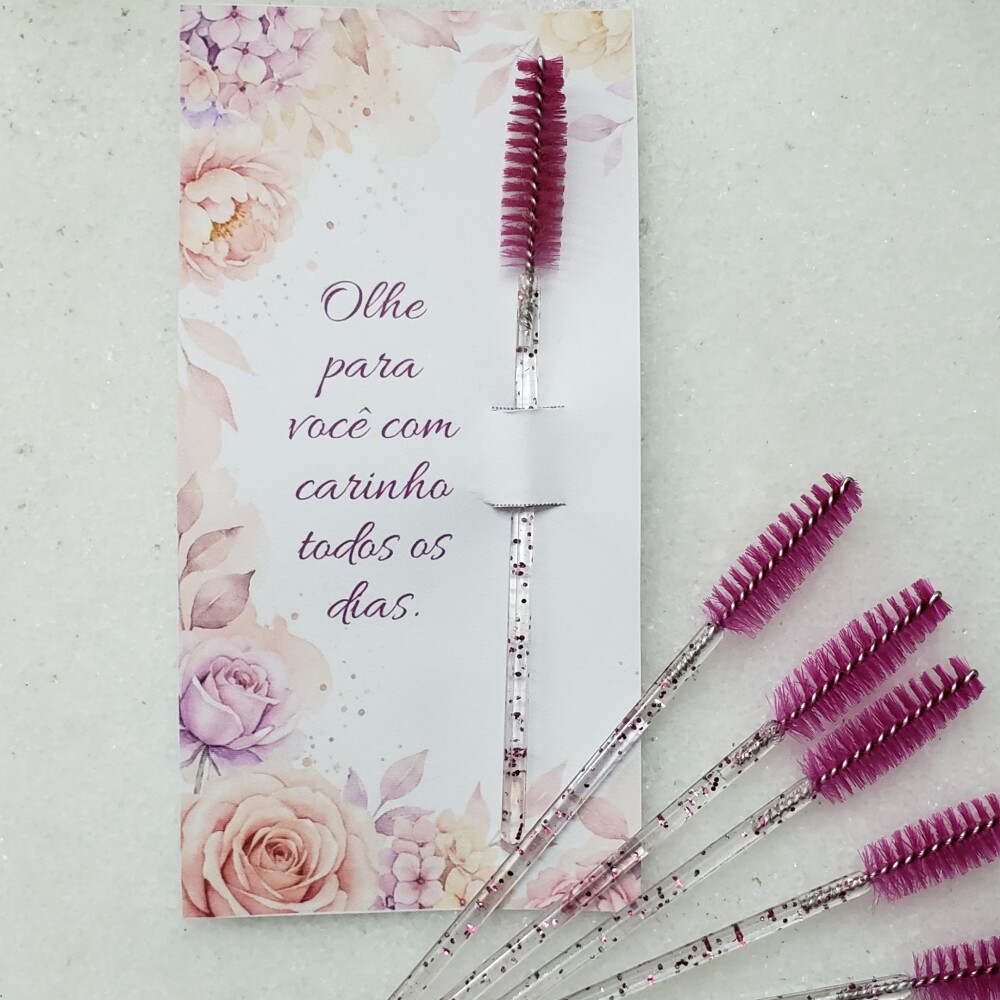 Card para Escovinha de Cílios Lash Design Mimo Brinde – Arquiv