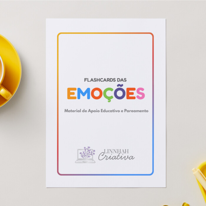 Flashcards Emoções e Sentimentos Autismo TEA – Arquivo Digita