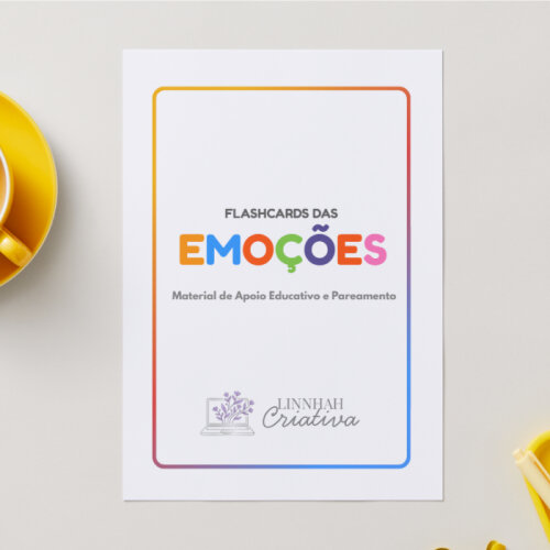 Flashcards Emoções e Sentimentos Autismo TEA – Arquivo Digita