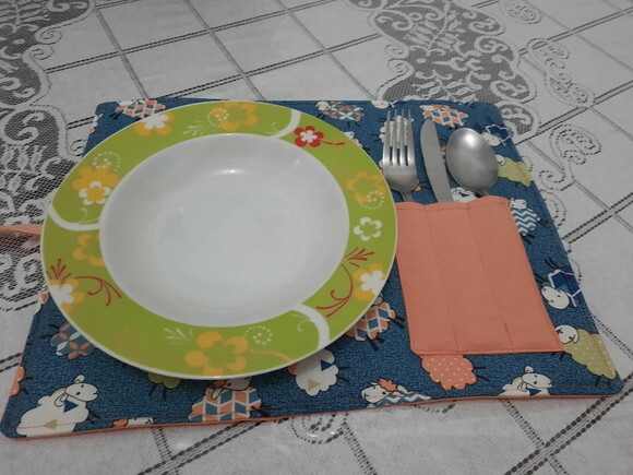 Jogo Americano com Porta Talher