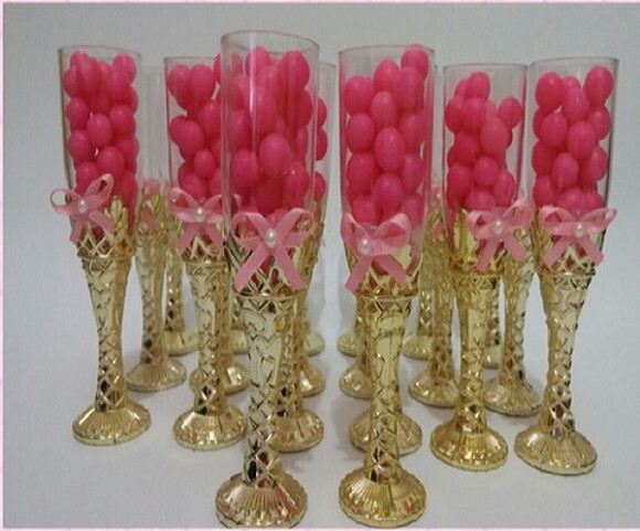 Mini taça dourada