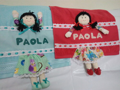 Boneca na Toalhinha