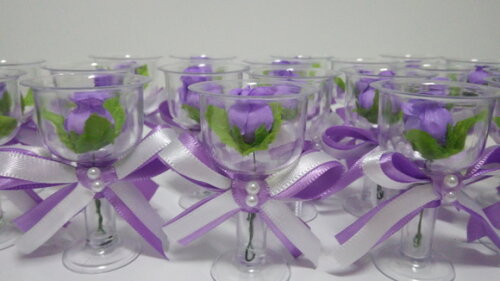 Lembrancinha de Casamento Mini Taça