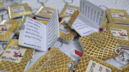 Mini Bíblia para Lembrancinha