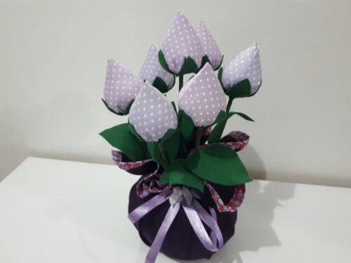 Peso de Porta tulipa