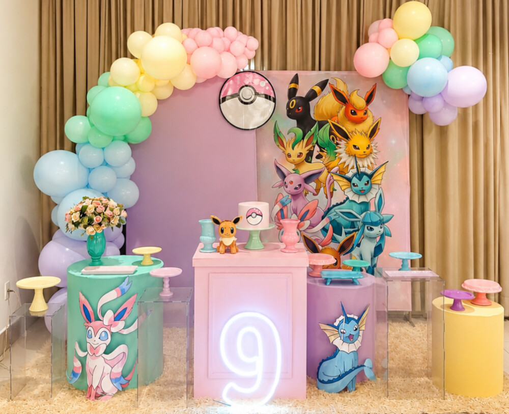 Aluguel de Decoração Pokemón Eevee