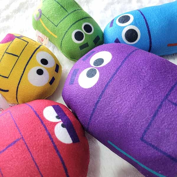 Kit 5 Bonecos Story Bots