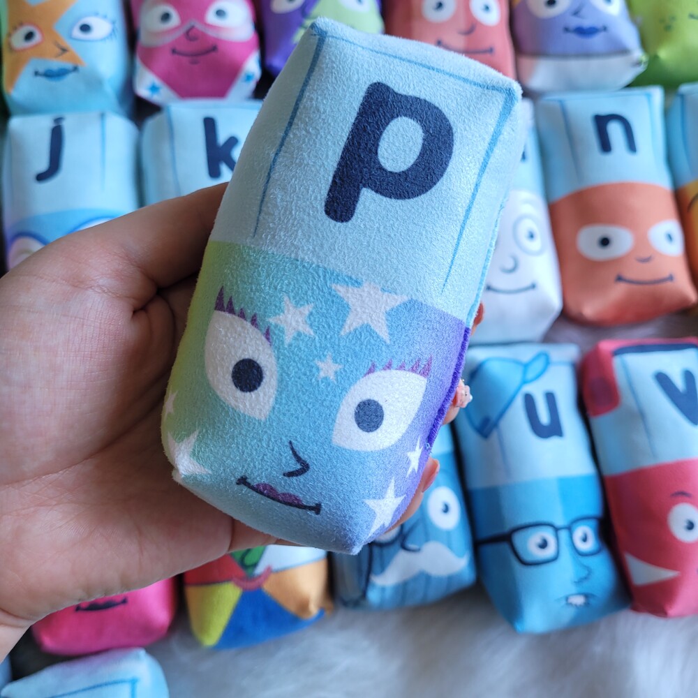 Kit 26 bonecos Alphablocks Mini