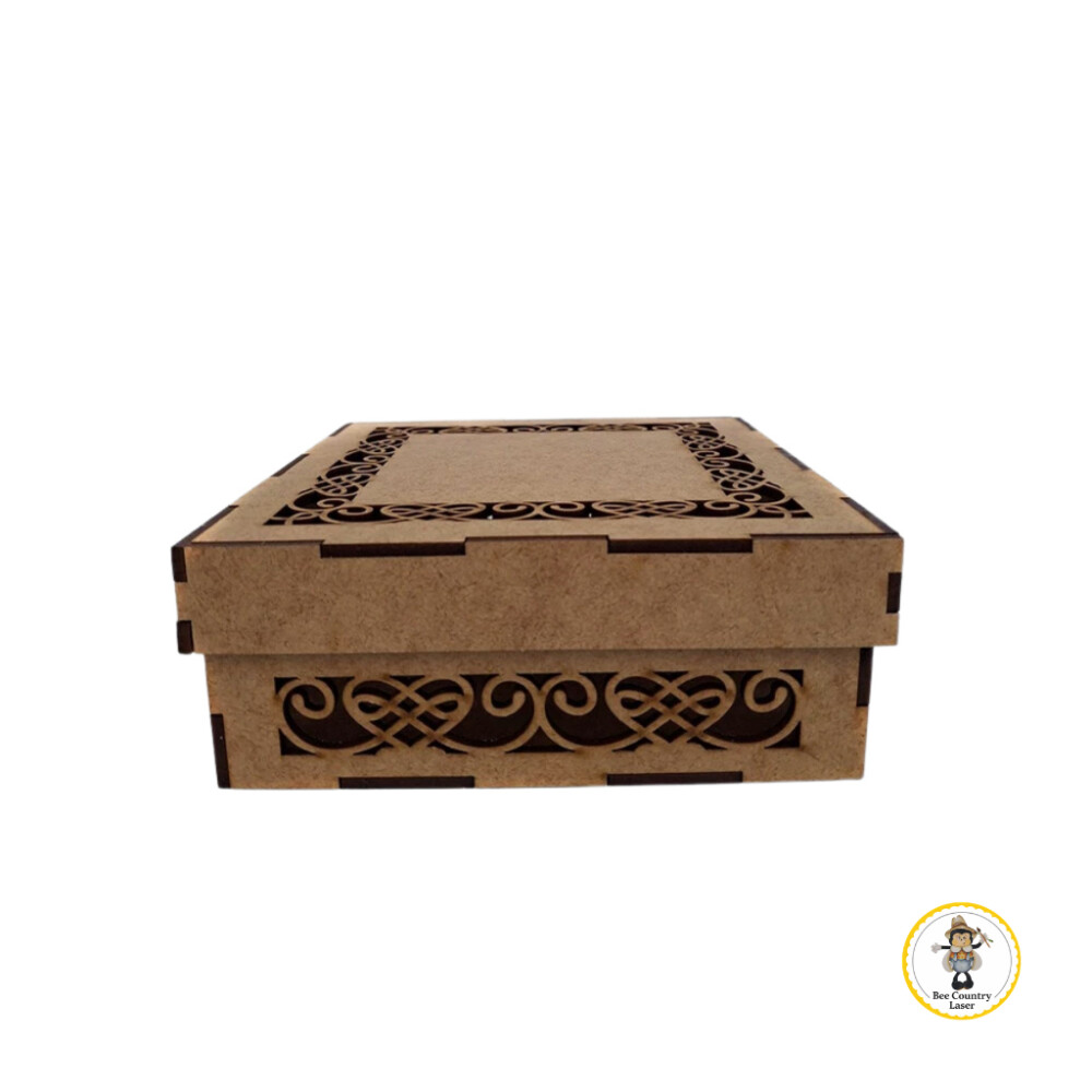 Caixa Decorada mdf cru