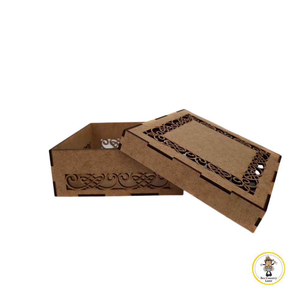 Caixa Decorada mdf cru