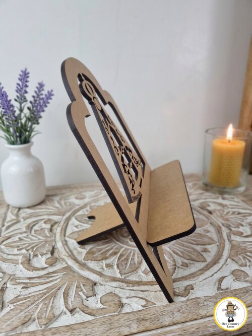 Porta Bíblia Nossa Senhora em MDF Cru para Artesanato e Decoraç
