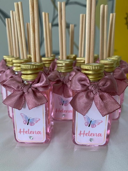 Mini Aromatizador Quadradinho Personalizado 40ml