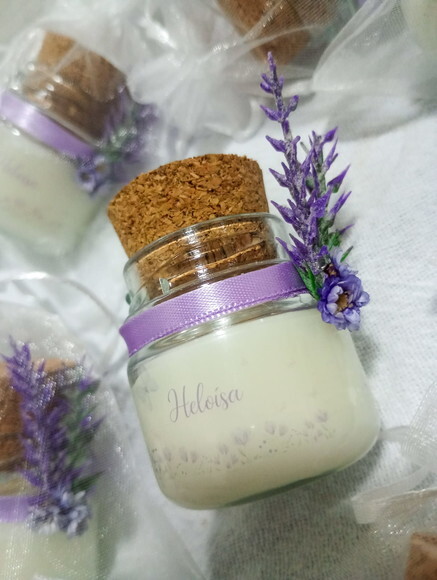 Mini Velas Personalizada Lembrancinhas 40ml