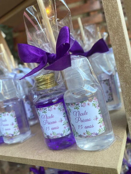 Mini Aromatizador Quadradinho Personalizado 40ml