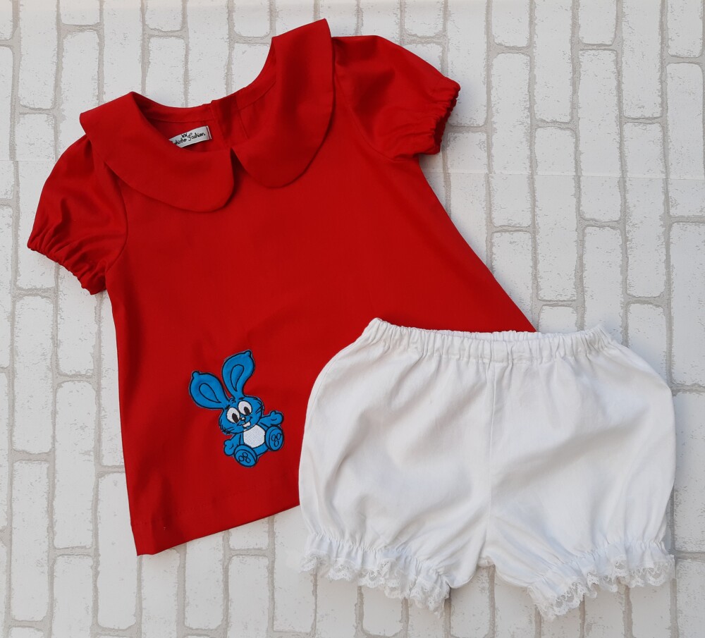 Bata Mônica com Shortinho ( 1 e 2 Anos )