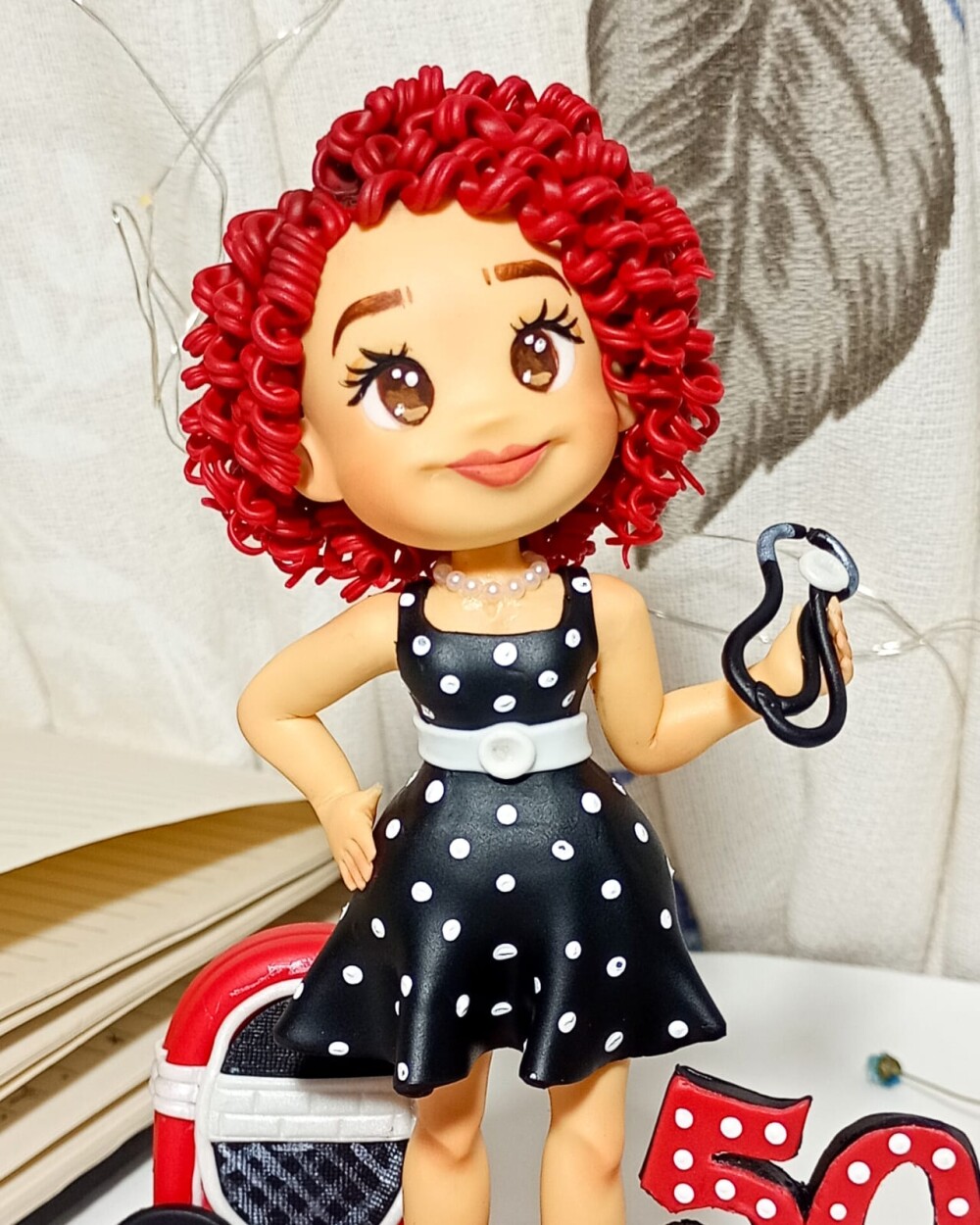 Miniatura Cartoon Personalizada em Biscuit