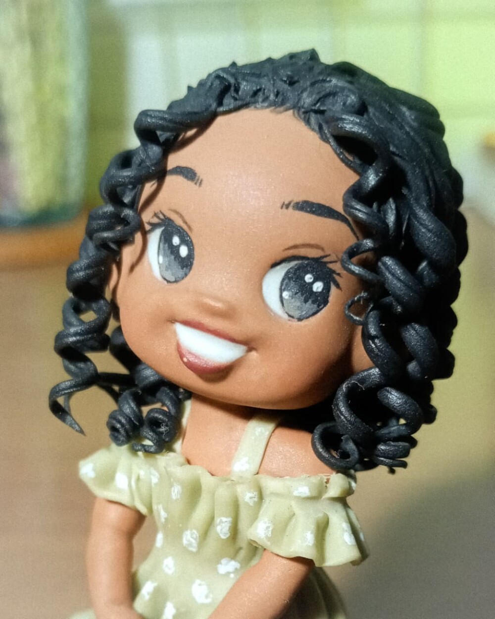 Miniatura Cartoon Personalizada em Biscuit