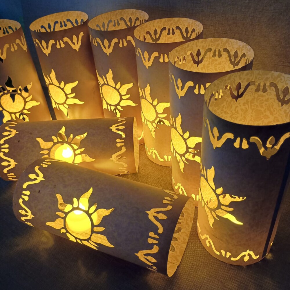 Lanternas Rapunzel, Enrolados, SEM vela de led