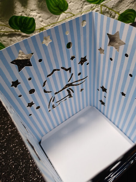 Lembrancinha Luminaria de papel 240g, Pequeno Principe SEM vela d