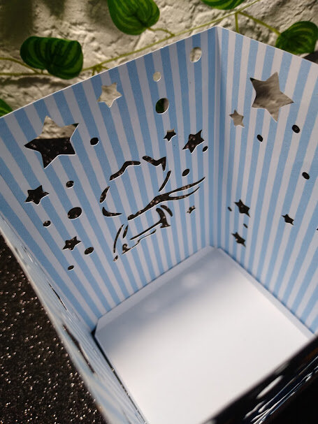 Lembrancinha Luminaria de papel 240g, Pequeno Principe SEM vela d