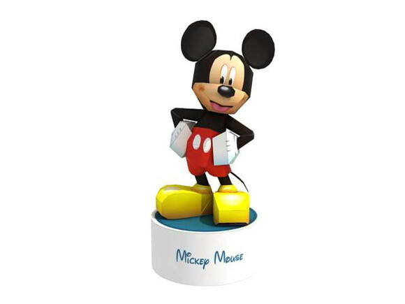Arquivo de Corte : Mickey Mouse em papel artesanal.
